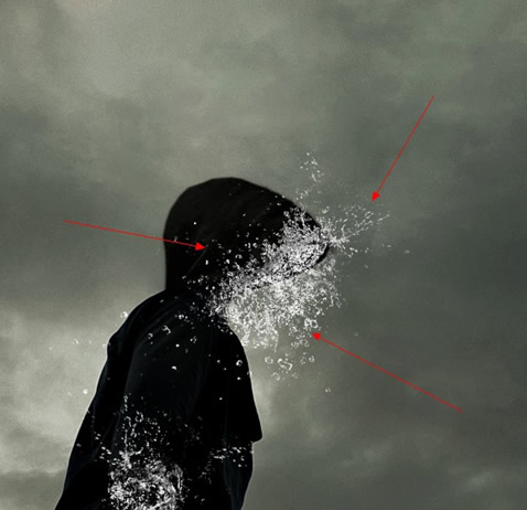 photoshop 合成超酷的科幻水人