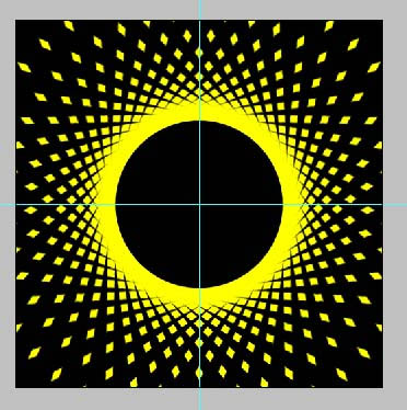 Photoshop打造超酷的旋转光粒动画