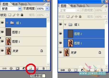 photoshop CMYK颜色下把偏色人物照片转为暗灰色艺术效果