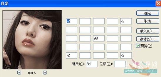photoshop CMYK颜色下把偏色人物照片转为暗灰色艺术效果