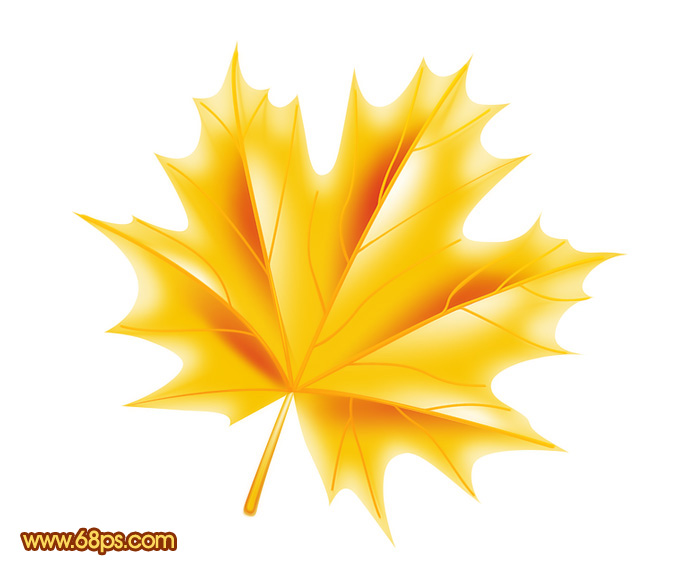 Photoshop����һƬ��ɫ��ˮ����Ҷ