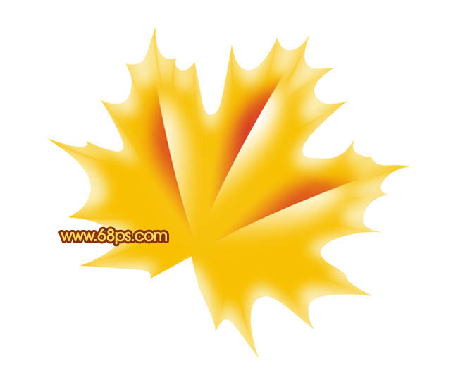 Photoshop����һƬ��ɫ��ˮ����Ҷ