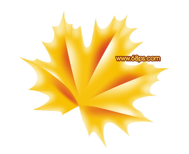 Photoshop����һƬ��ɫ��ˮ����Ҷ