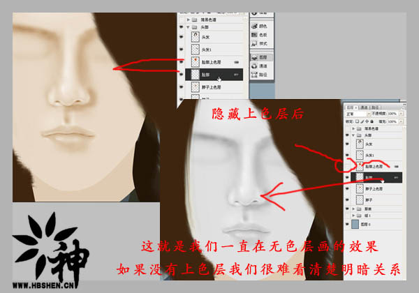 Photoshop将人物照片转成完美的古典鼠绘帅哥
