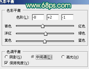 Photoshop将美女图片调出淡淡的古典青色调