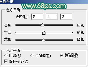 Photoshop将美女图片调出淡淡的古典青色调