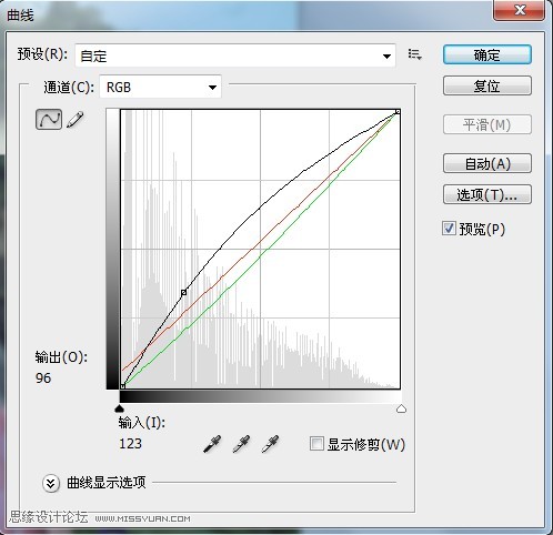 Photoshop为偏暗的外景人物写真照片润色的方法