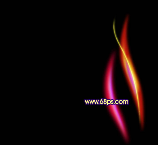 Photoshop打造非常绚丽的潮流曲线光束
