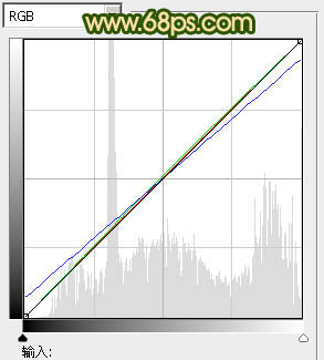 Photoshop将森林婚片调成温馨的暖色调