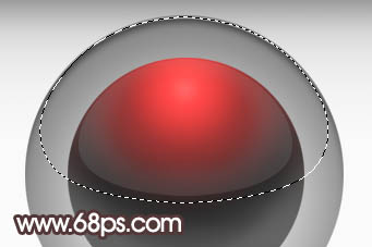 Photoshop打造逼真的红色玻璃球