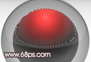 Photoshop打造逼真的红色玻璃球