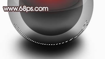 Photoshop打造逼真的红色玻璃球