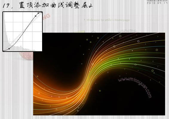 Photoshop打造梦幻的曲线组合