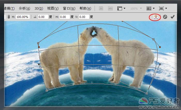 photoshop合成唯美的生态地球