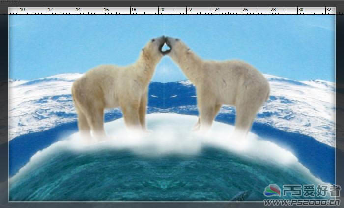 photoshop合成唯美的生态地球