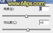 Photoshop将外景婚片调成淡淡的黄褐色