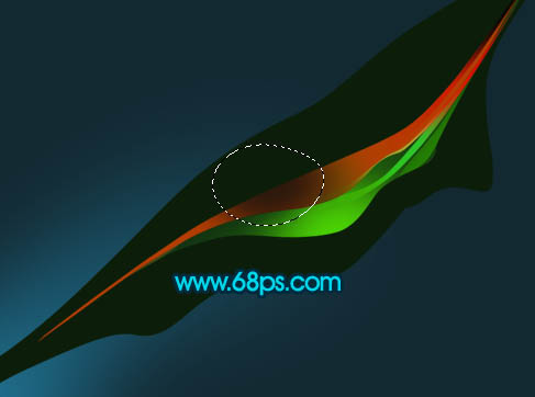 Photoshop打造漂亮的彩色抽象飘带