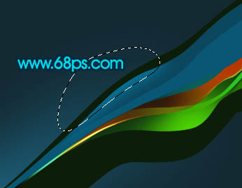 Photoshop打造漂亮的彩色抽象飘带