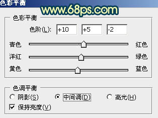 Photoshop制作古典怀旧的黄褐色风景图