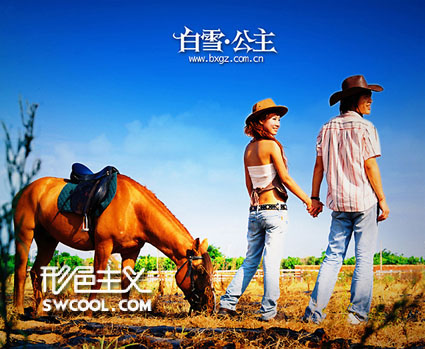 Photoshop将外景图片调成高清的蓝色调