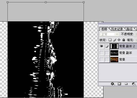 photoshop简单给夜景图片加上星光效果