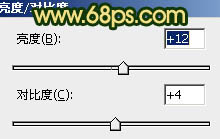 Photoshop下将外景人物图片调成古典暗绿色