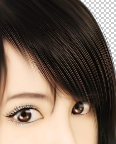 ps下非常完美的人物头像转手绘效果