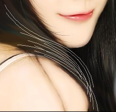 ps下非常完美的人物头像转手绘效果