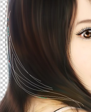 ps下非常完美的人物头像转手绘效果