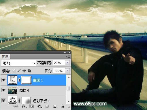 Photoshop下将手机照片处理成泛黄的签名图片效果