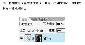 Photoshop打造梦幻的蓝色美女天使方法