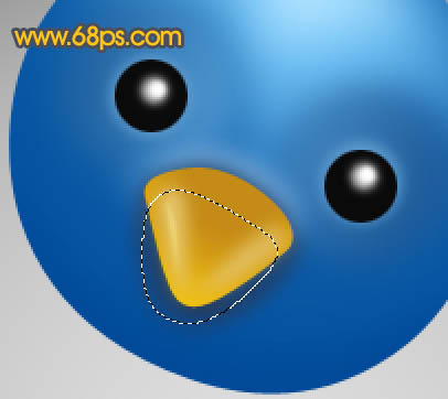 Photoshop下制作一只非常可爱的蓝色小鸟