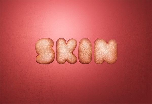 Photoshop打造另类的鲜肉字