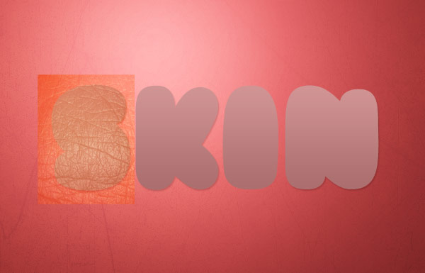 Photoshop打造另类的鲜肉字