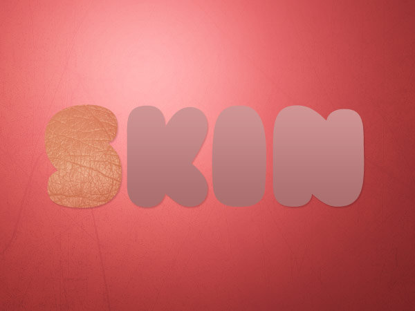 Photoshop打造另类的鲜肉字