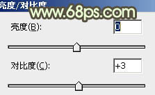 Photoshop调出人物图片清爽的粉绿色