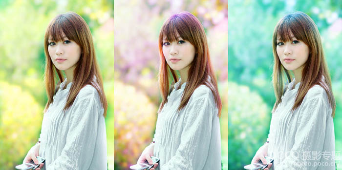 Photoshop精修偏白及偏色的外景人物图片