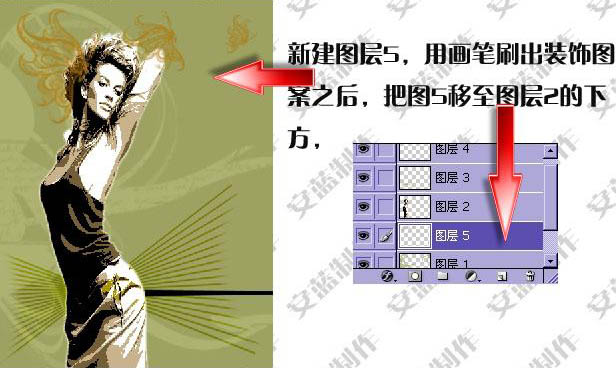 Photoshop将人物图片处理成简洁的插画效果