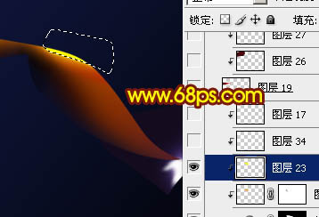 Photoshop打造唯美的抽象光带