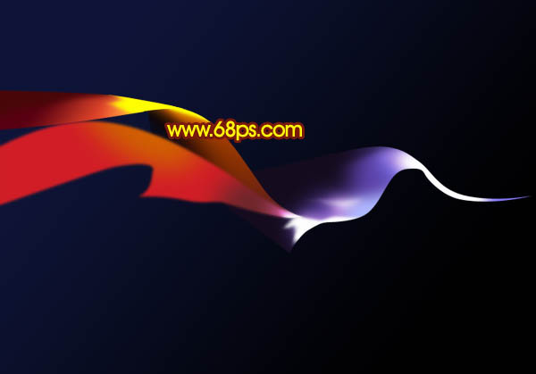 Photoshop打造唯美的抽象光带