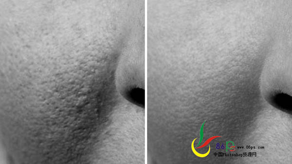 Photoshop保细节修复脸部的暗部