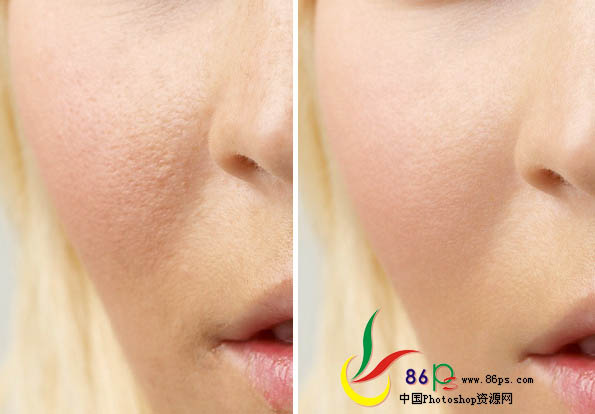 Photoshop保细节修复脸部的暗部