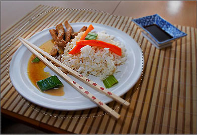 photoshop改变图片的实虚关系