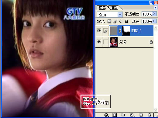 Photoshop快速让模糊的五官变清晰