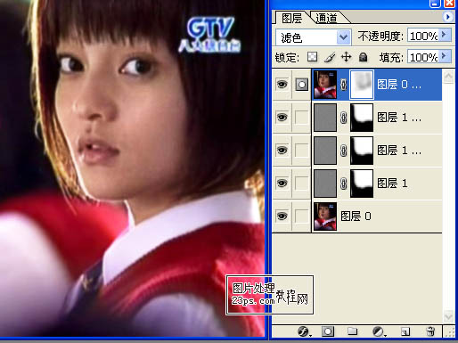 Photoshop快速让模糊的五官变清晰