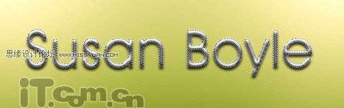 Photoshop打造一款彩色糖果文字教程