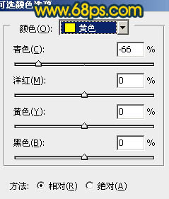 Photoshop将绿荫树林图片调成灿烂的金色调