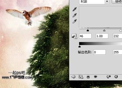 Photoshop合成手上的捧着的大树效果
