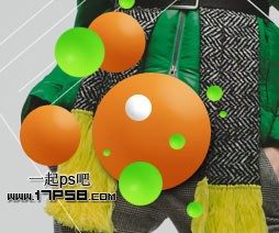 Photoshop快速为美女图片加上潮流装饰元素