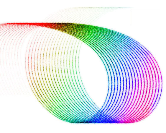 photoshop利用描边路径打造漂亮的彩色曲线”